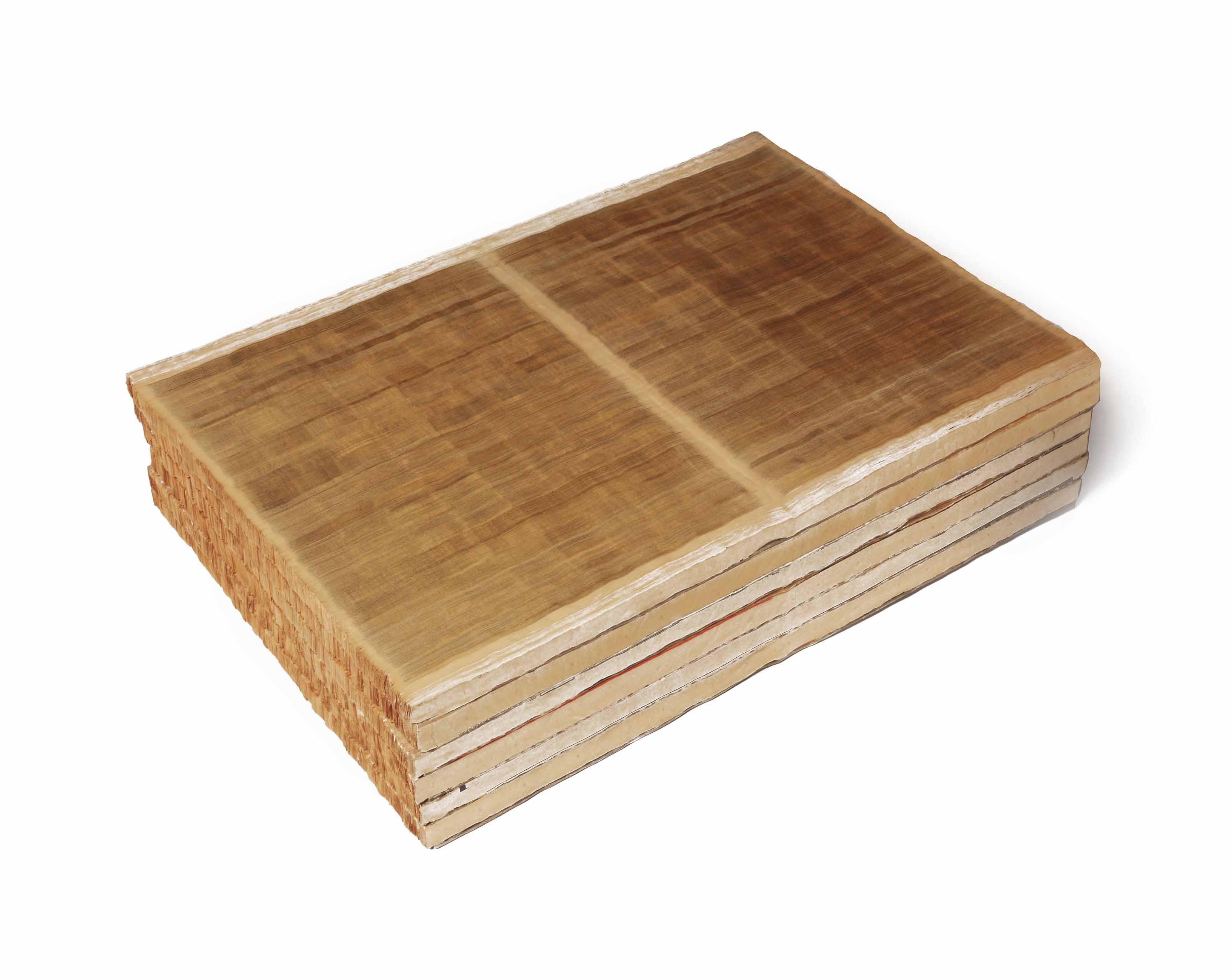 Denmark - Stack of Horizontally Cut Newspapers