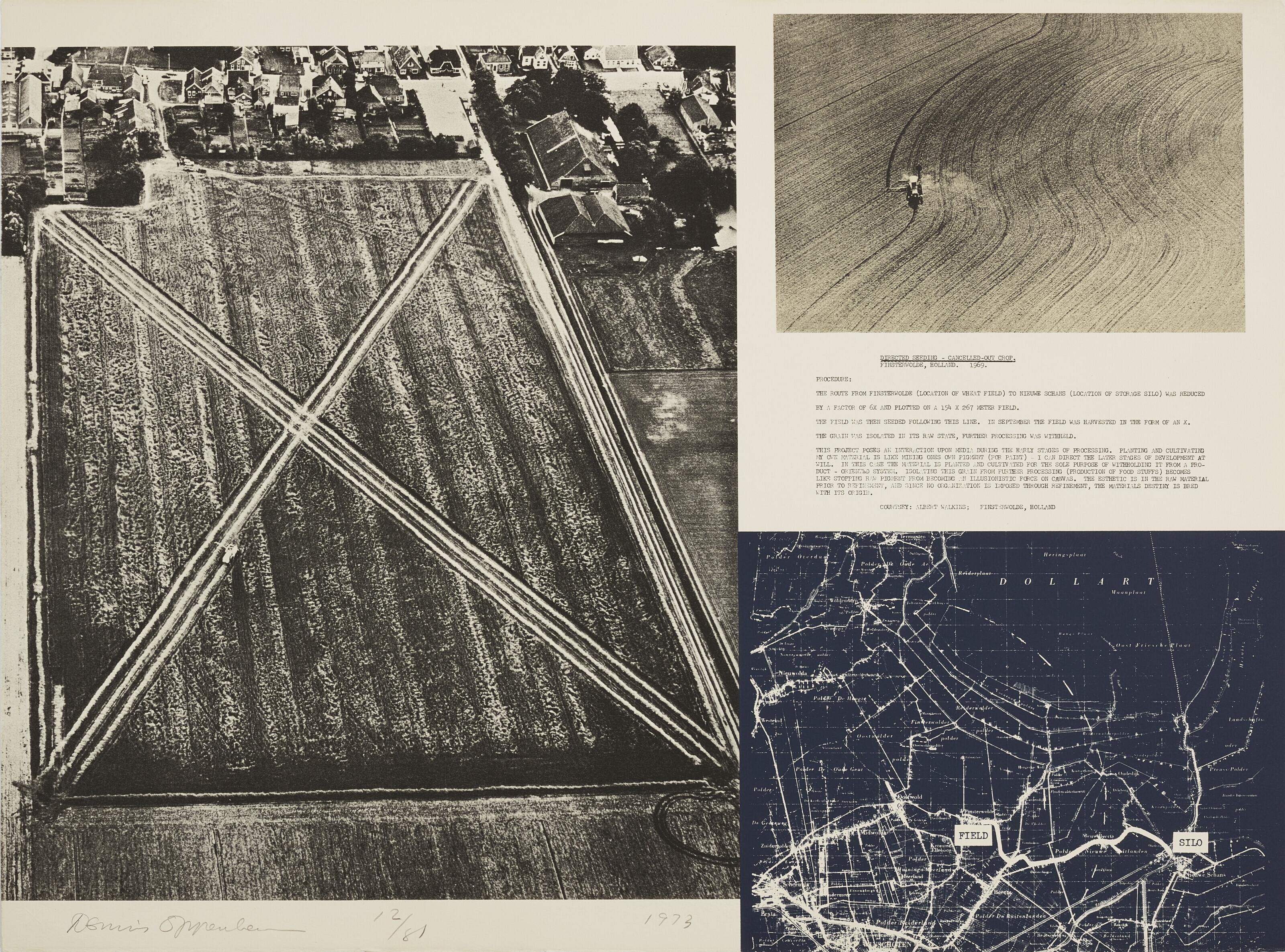 Dennis A. Oppenheim - Cancelled Crop-Direct Seeding, from Projects