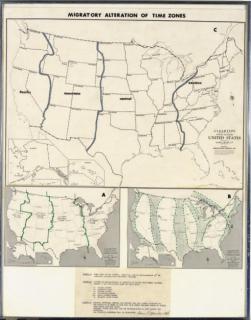 Dennis A. Oppenheim - Migratory Alteration of Time Zones