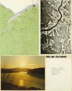 Dennis A. Oppenheim - Timeline - Usa - Canada: Frozen St. John River Documentation