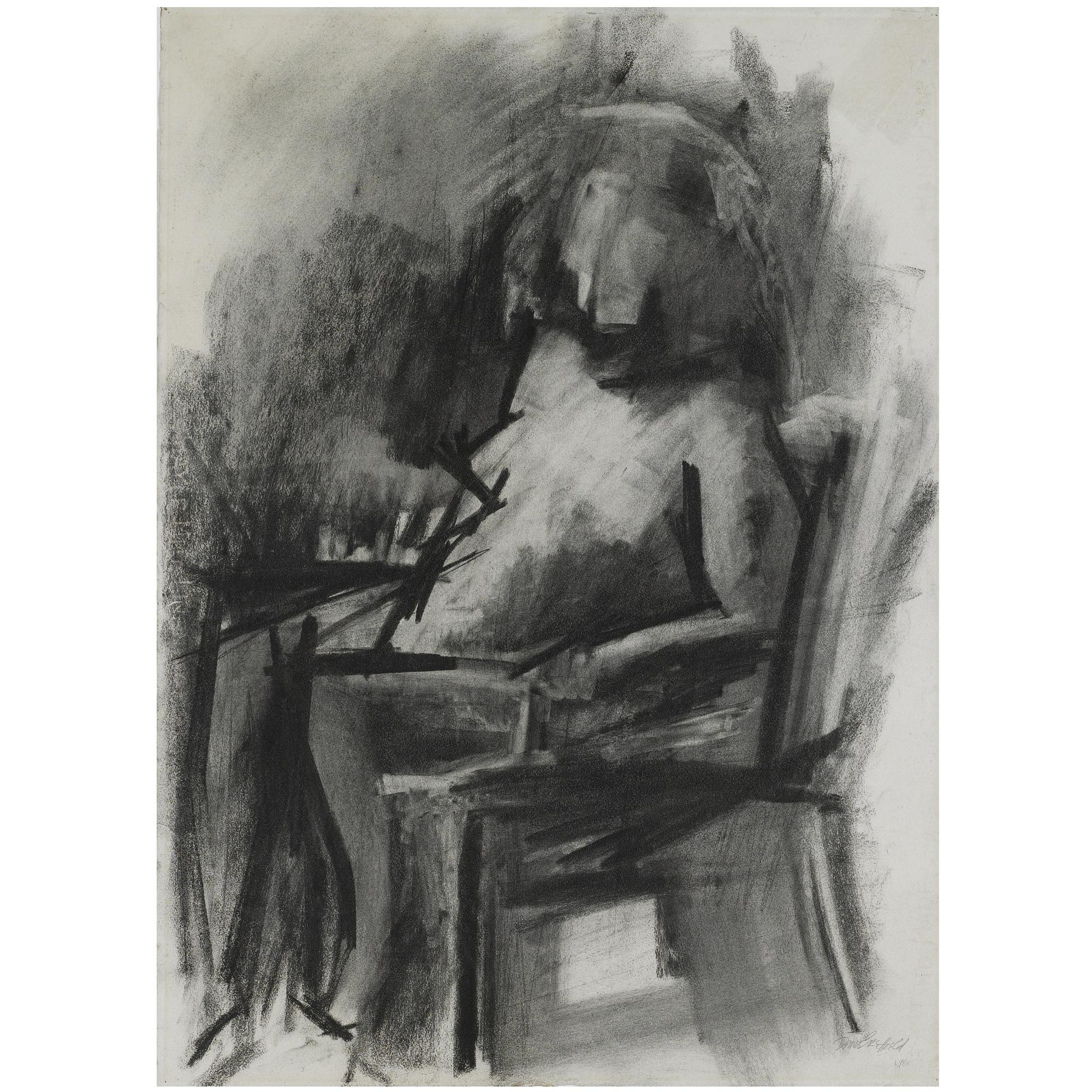 Dennis Creffield - Seated Nude
