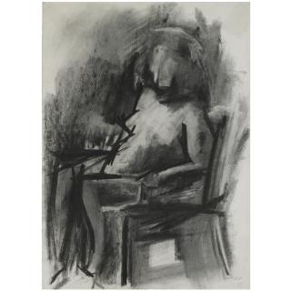 Dennis Creffield - Seated Nude