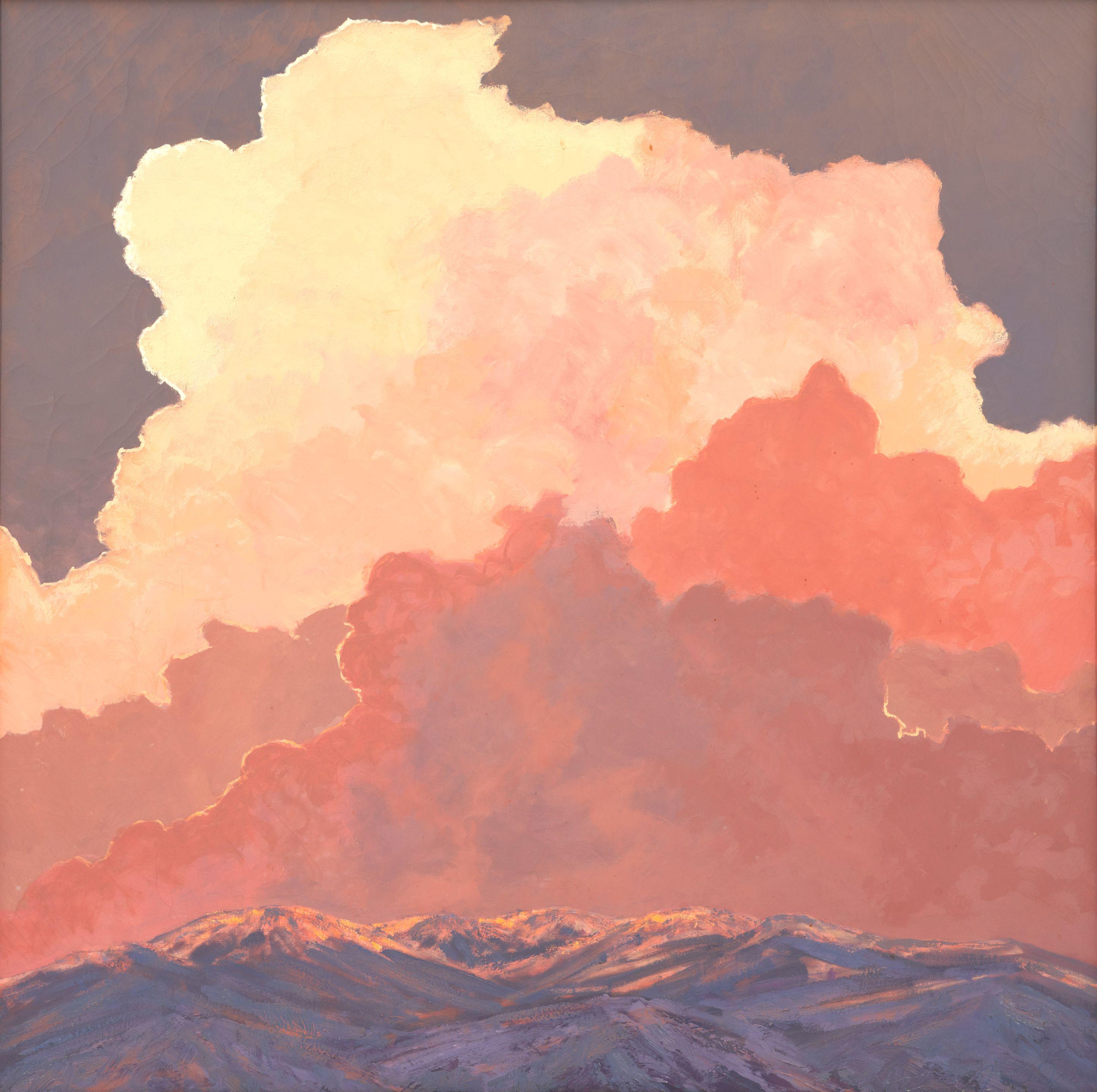 Dennis Downey - Trinity II 48 x 48 in. (121.9 x 121.9 cm) framed 48 3/4 x 48 3/4 x 2 in.