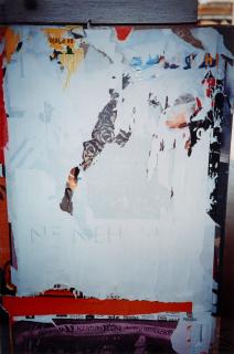 Dennis Hopper - Prague (Collage with Roses)