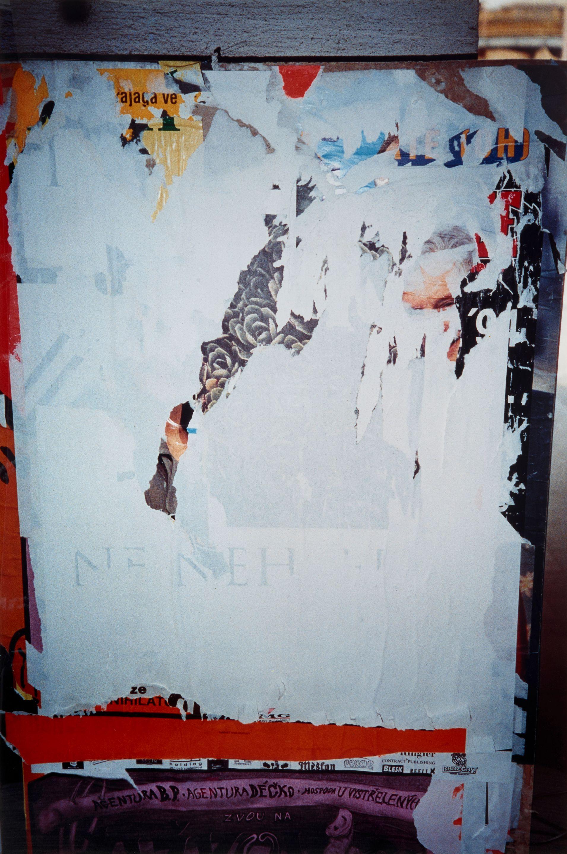 Dennis Hopper - Prague (Collage with Roses)