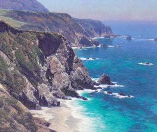 Dennis M. Doheny - View from the Bridge at Bixby Creek (Big Sur)