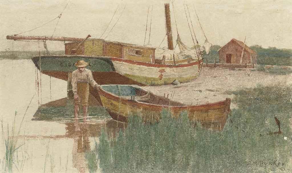 Dennis Miller Bunker - Boy with Rowboat