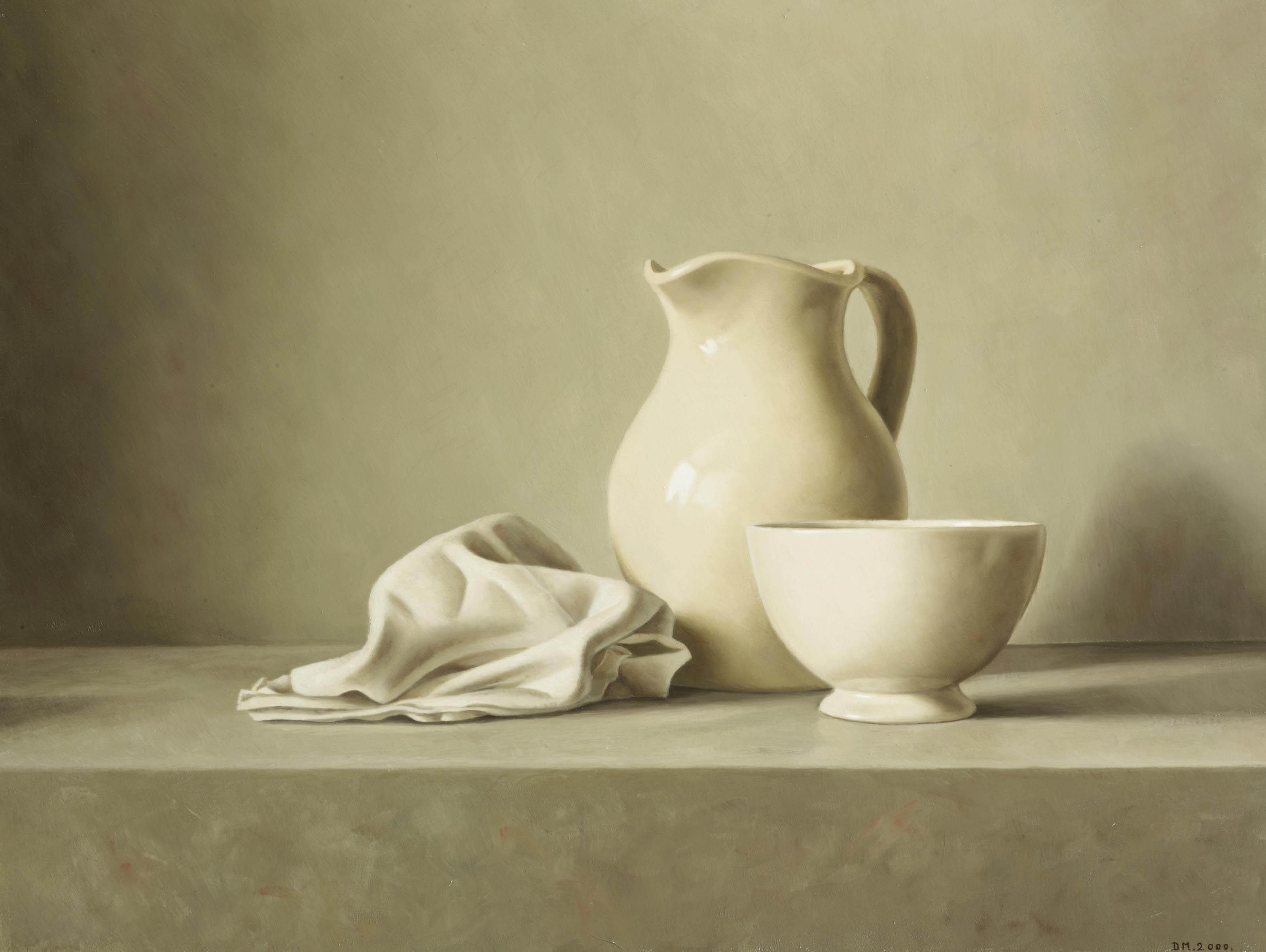 Dennis Mogelgaard - Still life in white