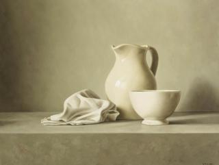 Dennis Mogelgaard - Still life in white