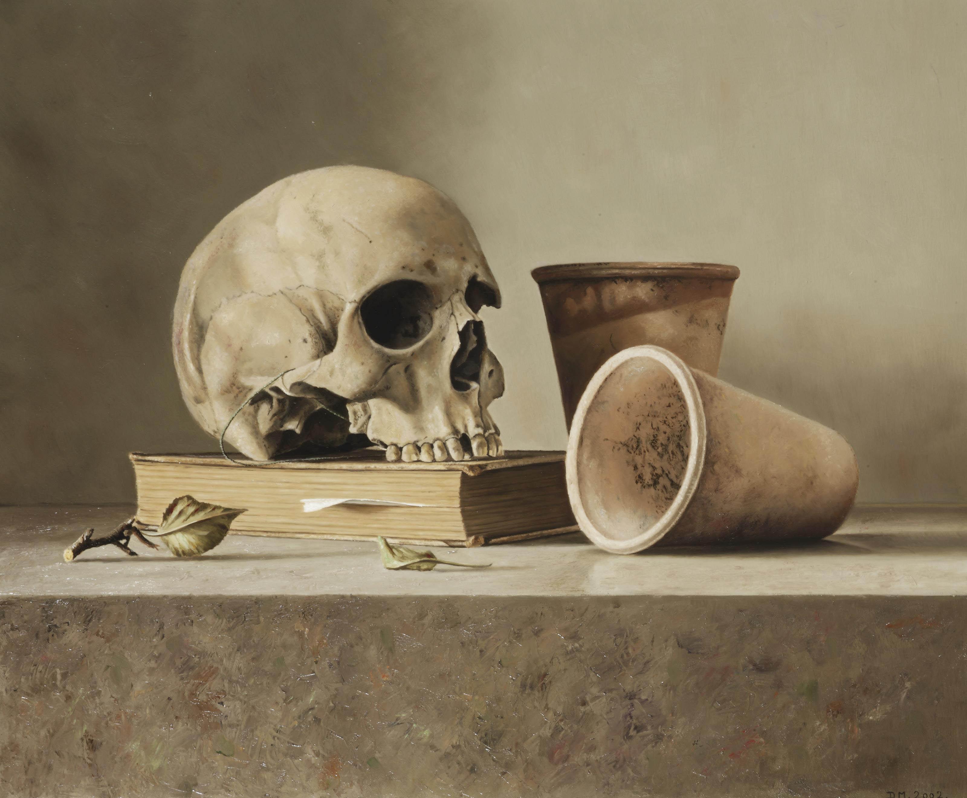 Dennis Mogelgaard - Still life with skull