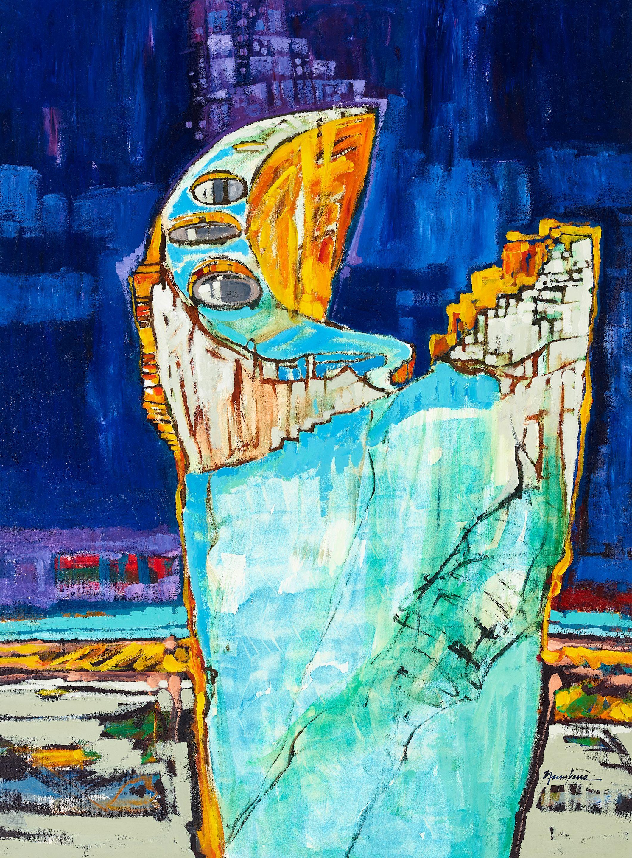 Dennis Numkena - A Dennis Numkena Painting