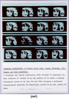 Dennis Oppenheim - 20 Minute Video Tape et A 20 Minute Fist Fight