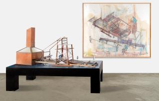 Dennis Oppenheim - Magic Loom, 1979; Study For Magic Loom, 1979 (2)