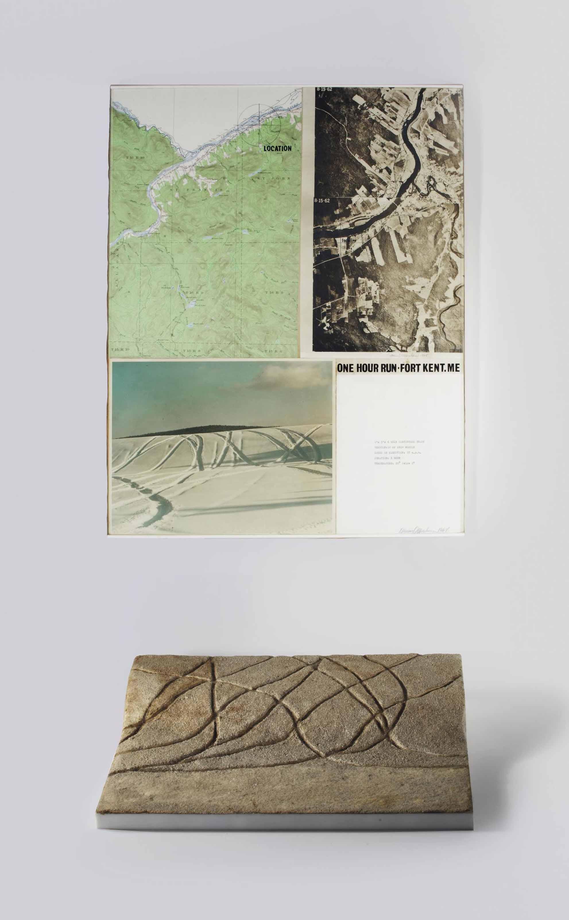 Dennis Oppenheim - One Hour Run - Font Kent. ME