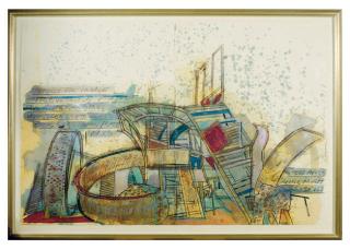 Dennis Oppenheim - Study for Image Intervention