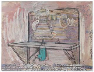 Dennis Oppenheim - Study For Spinning Dancers
