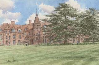 Dennis Roxby Bott, R.W.S. - Girton College, Emily Davies Court