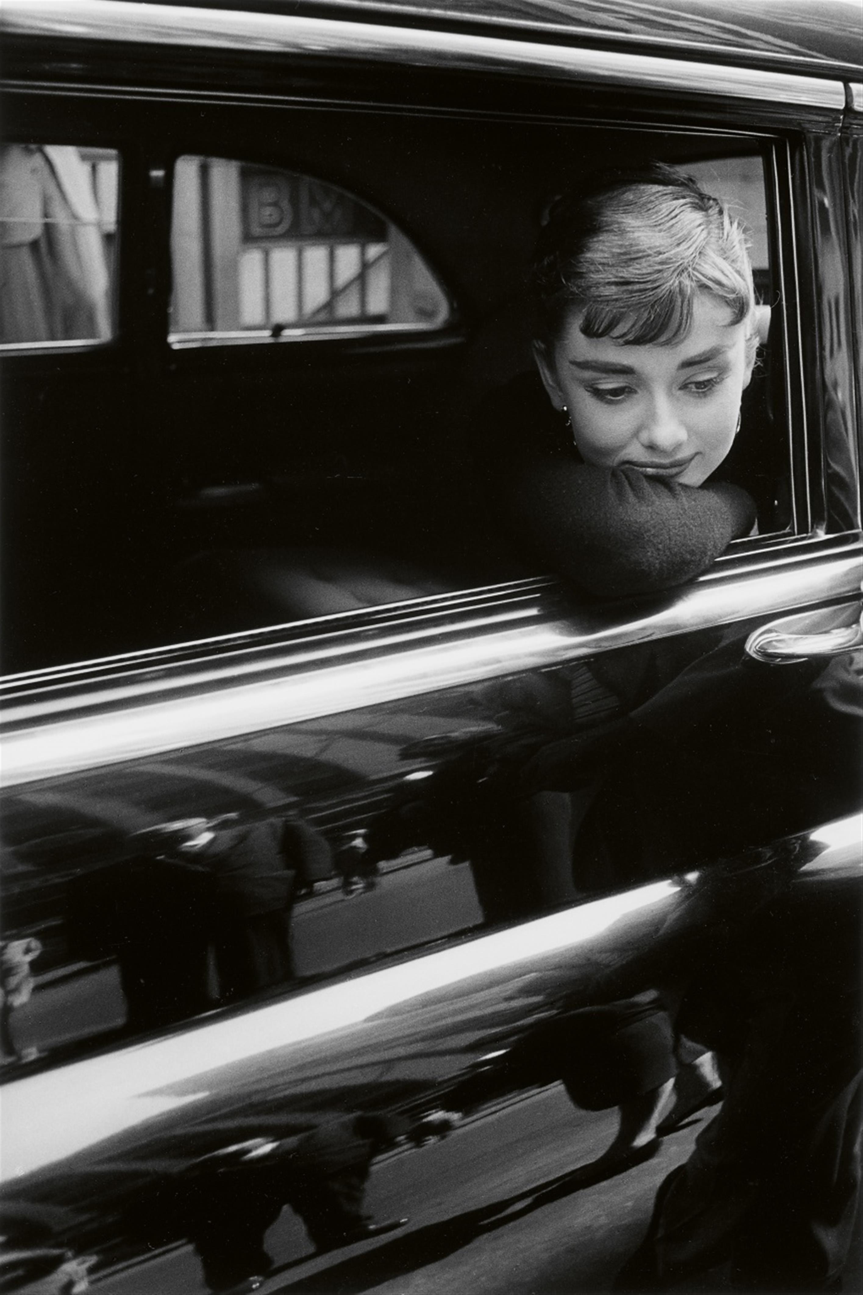 Dennis Stock - Audrey Hepburn during the filming of \