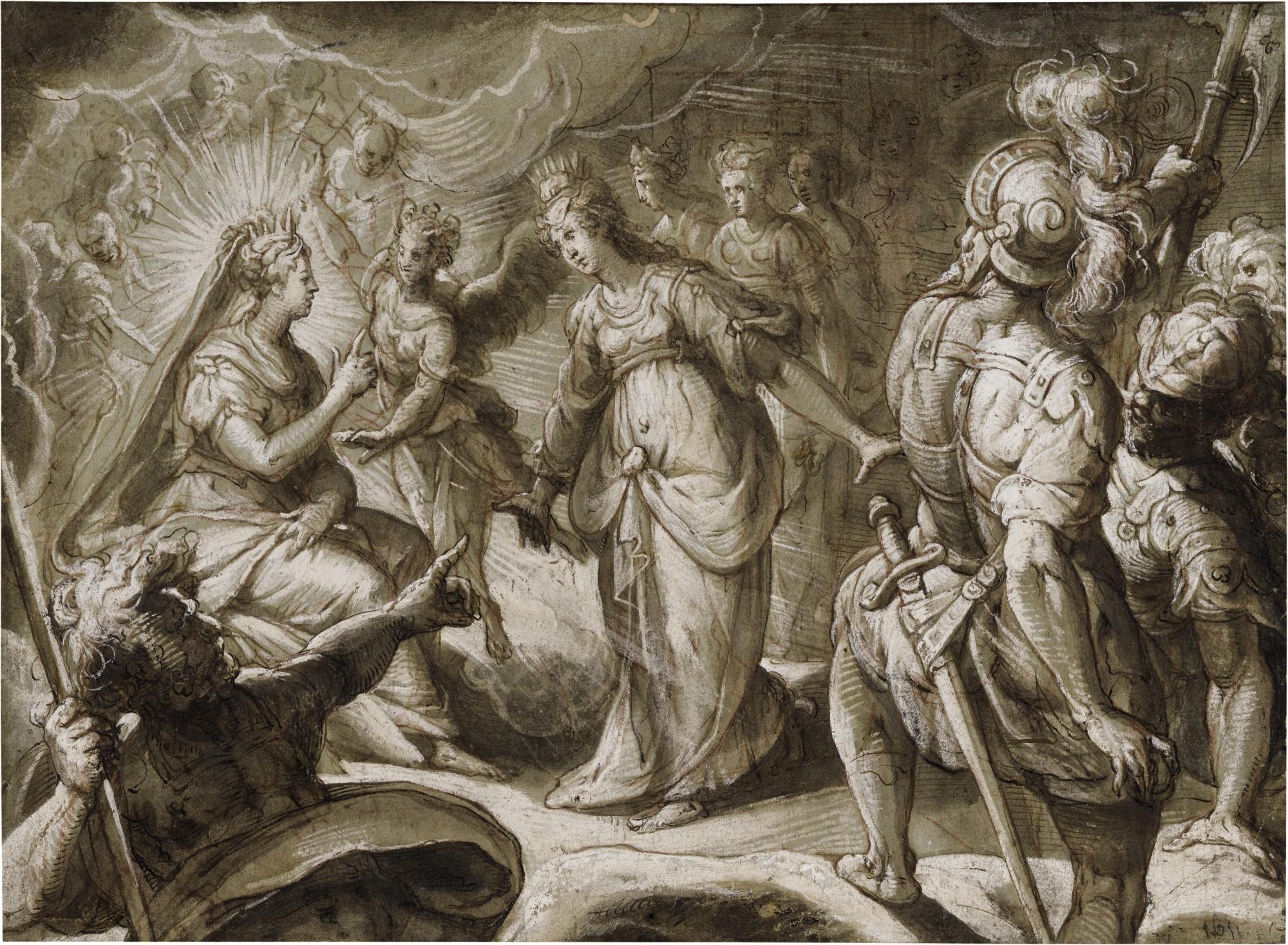 Denys Calvaert - The Clemency of Faustina