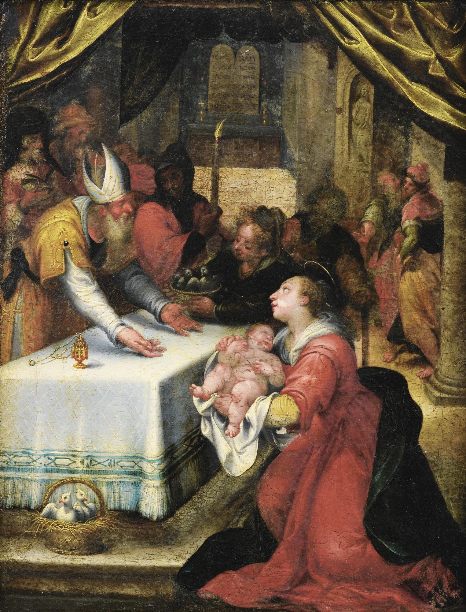 Denys Calvaert - The Presentation Of Jesus At The Temple