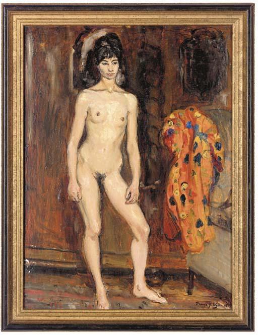 Denys George Wells, V.P.R.B.A., - The artist\'s muse