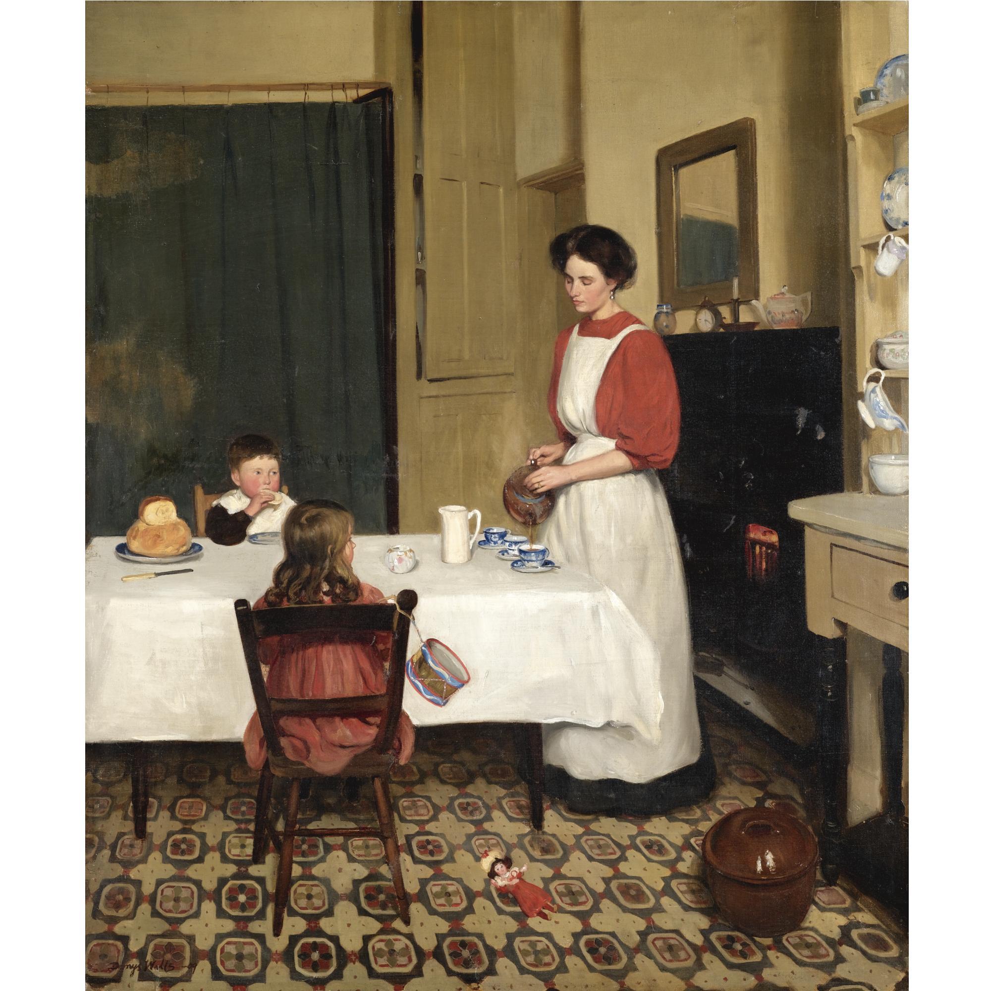 Denys George Wells - Nursery Tea
