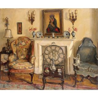 Denys George Wells - The Two Armchairs