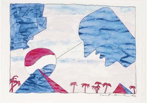 Derek Boshier - Aquarelle