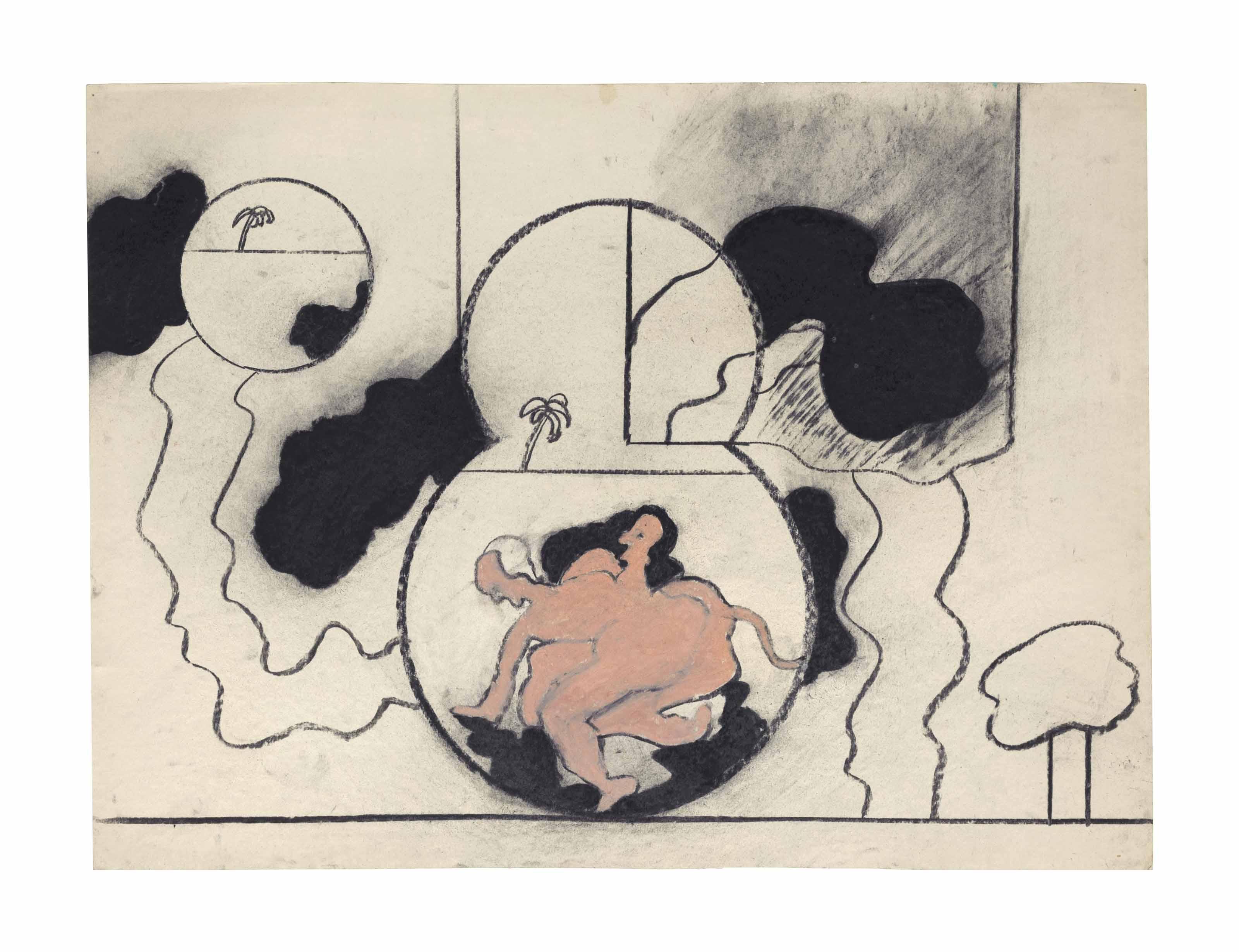 Derek Boshier - Untitled (pink)