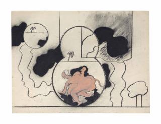 Derek Boshier - Untitled (pink)