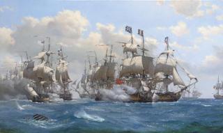 Derek George Montague Gardner, V.R.D., R.S.M.A. - The \'Glorious First of June\', 1794