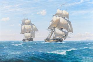 Derek George Montague Gardner - \'Proceed with all despatch.- Frigates at sea, 1795\'