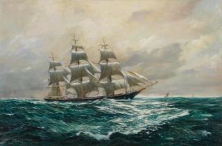 Derek George Montague Gardner - The tea clipper Taeping