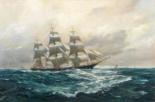 Derek George Montague Gardner - The tea clipper Taeping