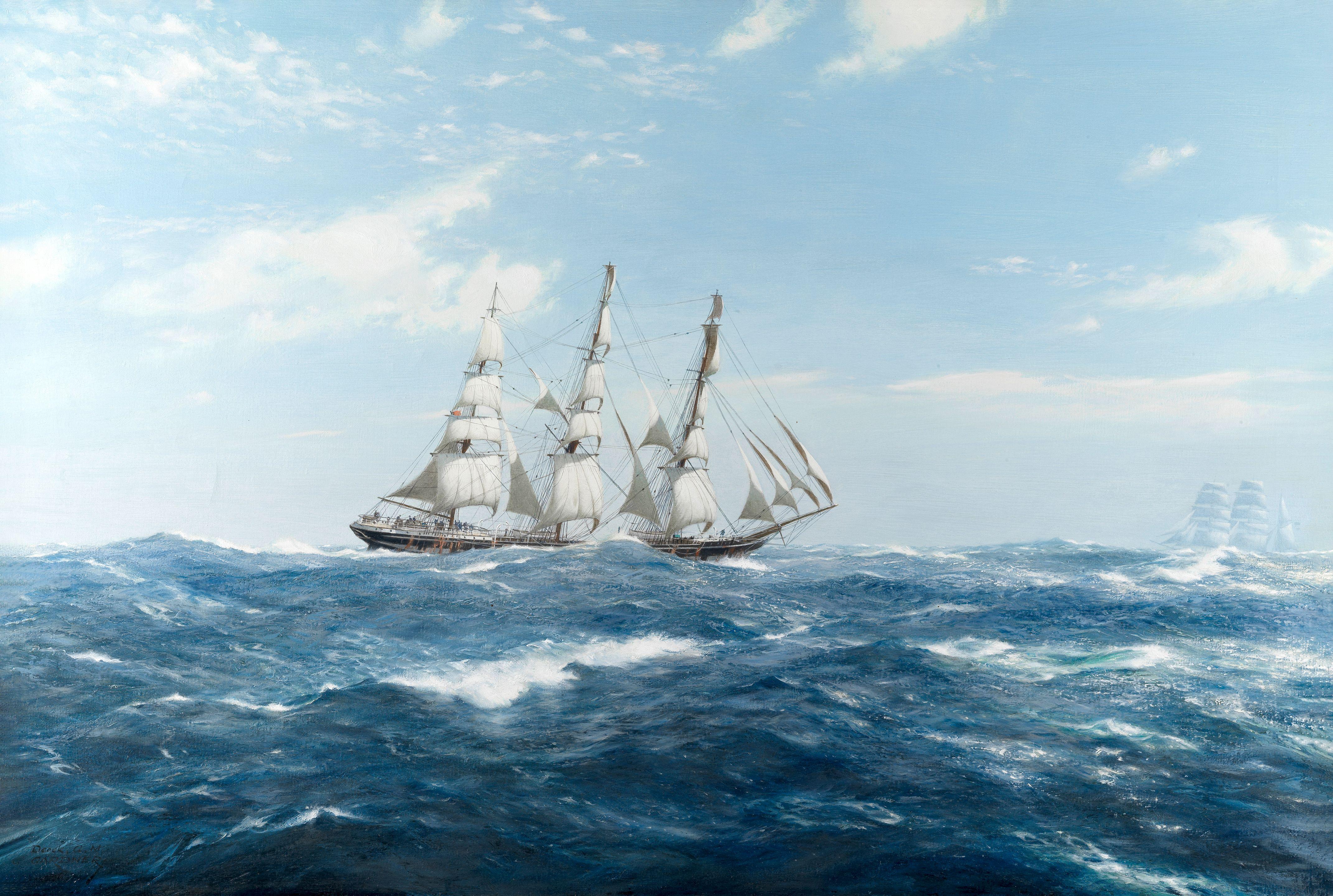 Derek George Montague Gardner - Trade Wind Weather: Opawa Running South