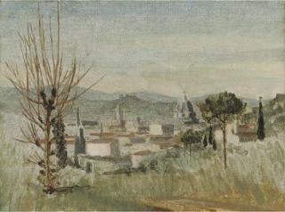 Derek Hill, H.R.H.A. - Florence