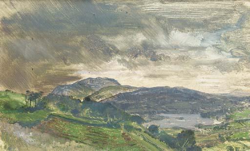 Derek Hill, H.R.H.A. - Glendowan, Donegal