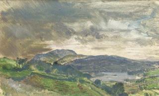 Derek Hill, H.R.H.A. - Glendowan, Donegal