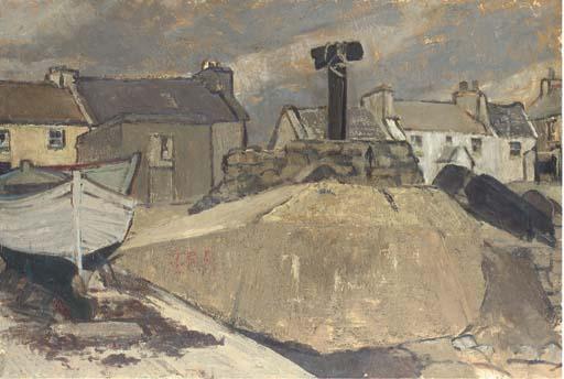 Derek Hill, H.R.H.A. - The Tau Cross At West Town