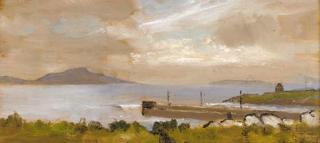 Derek Hill, H.R.H.A. - West Town, Tory Island