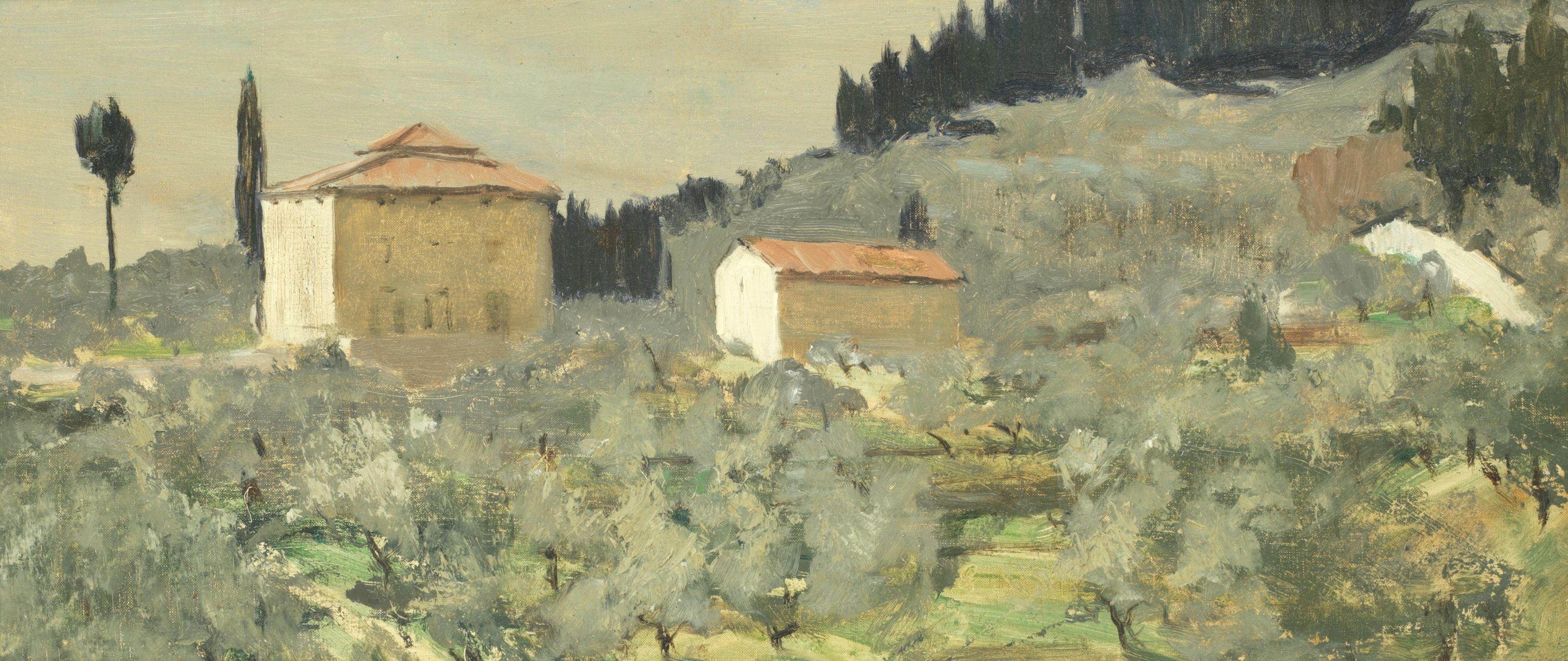 Derek Hill - From the Villino, Settignano