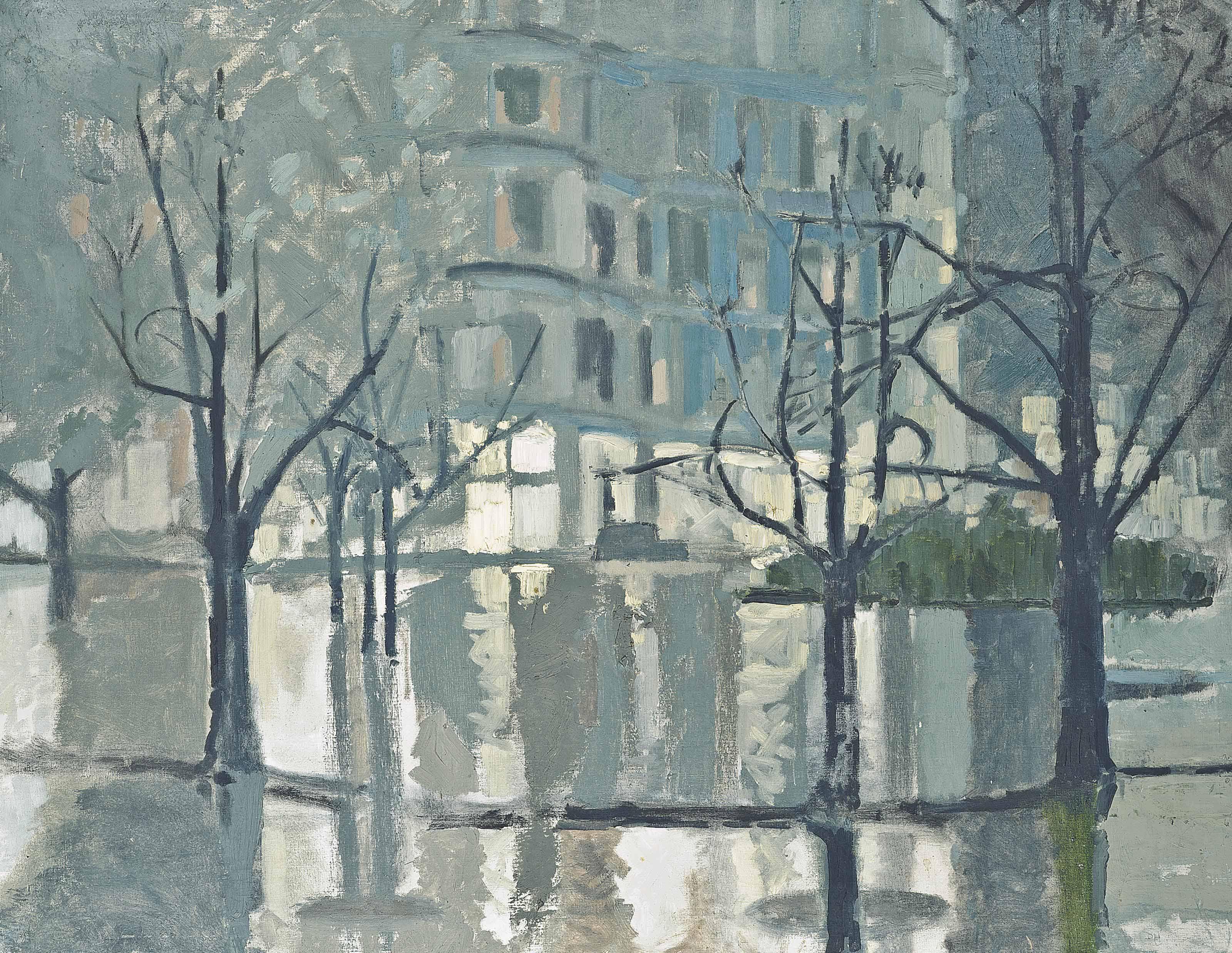 Derek Hill - Sloane Square nocturne