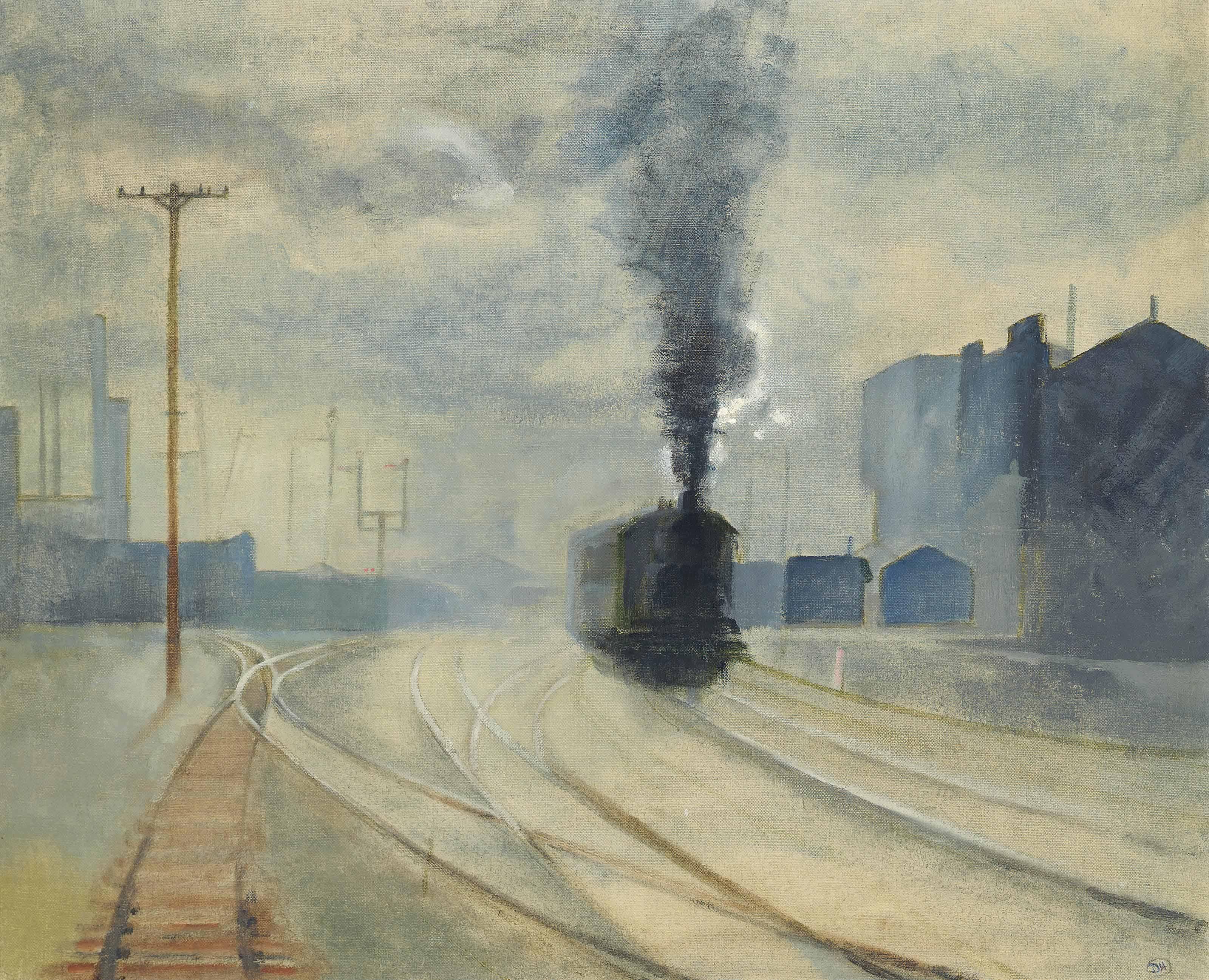 Derek Hill - The Railway