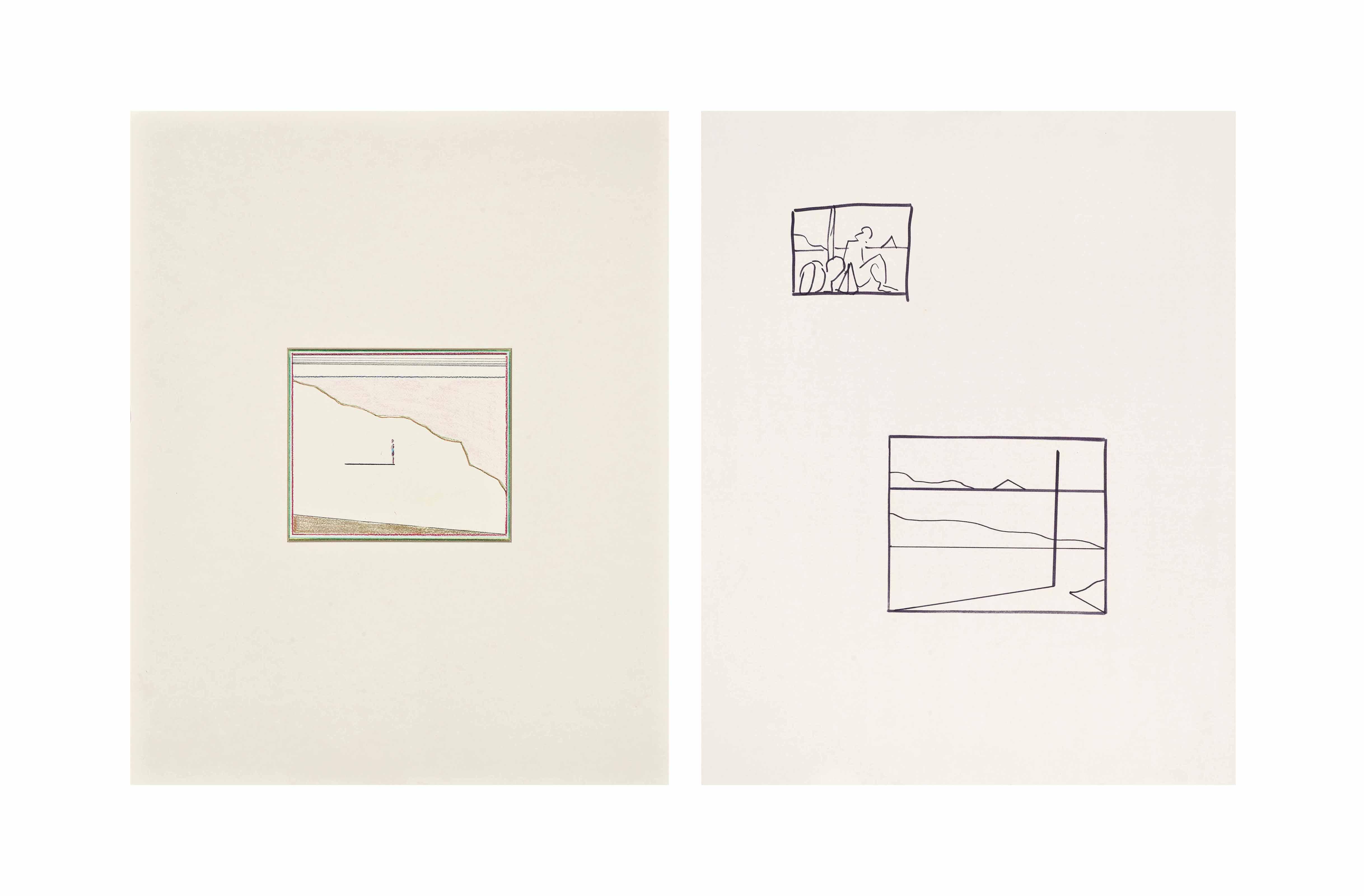 Derek Jarman - (I) Untitled (II) Untitled