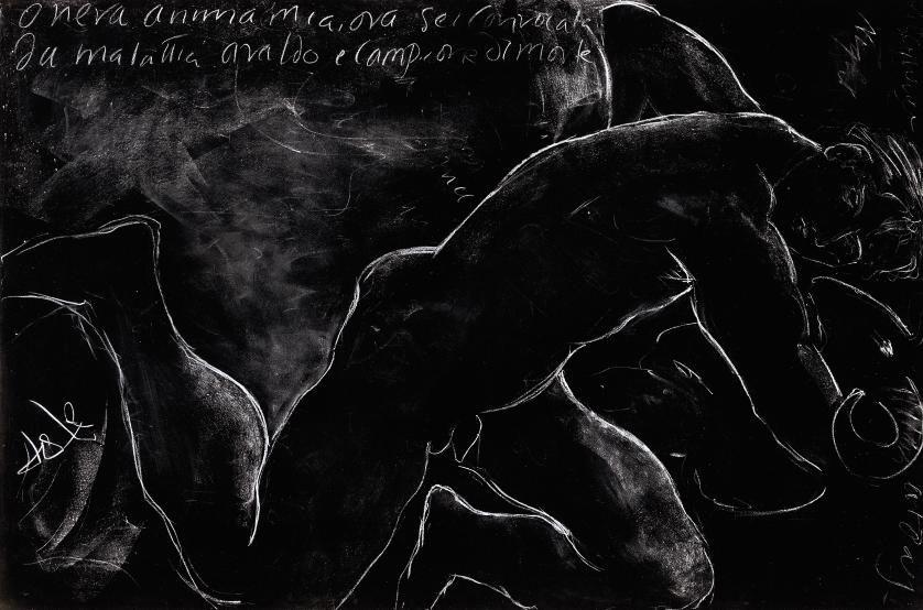 Derek Jarman - Sketch for Caravaggio