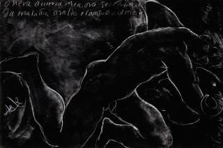 Derek Jarman - Sketch for Caravaggio