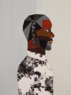 Derrick Adams - Figure Walking Into the Light (Man)