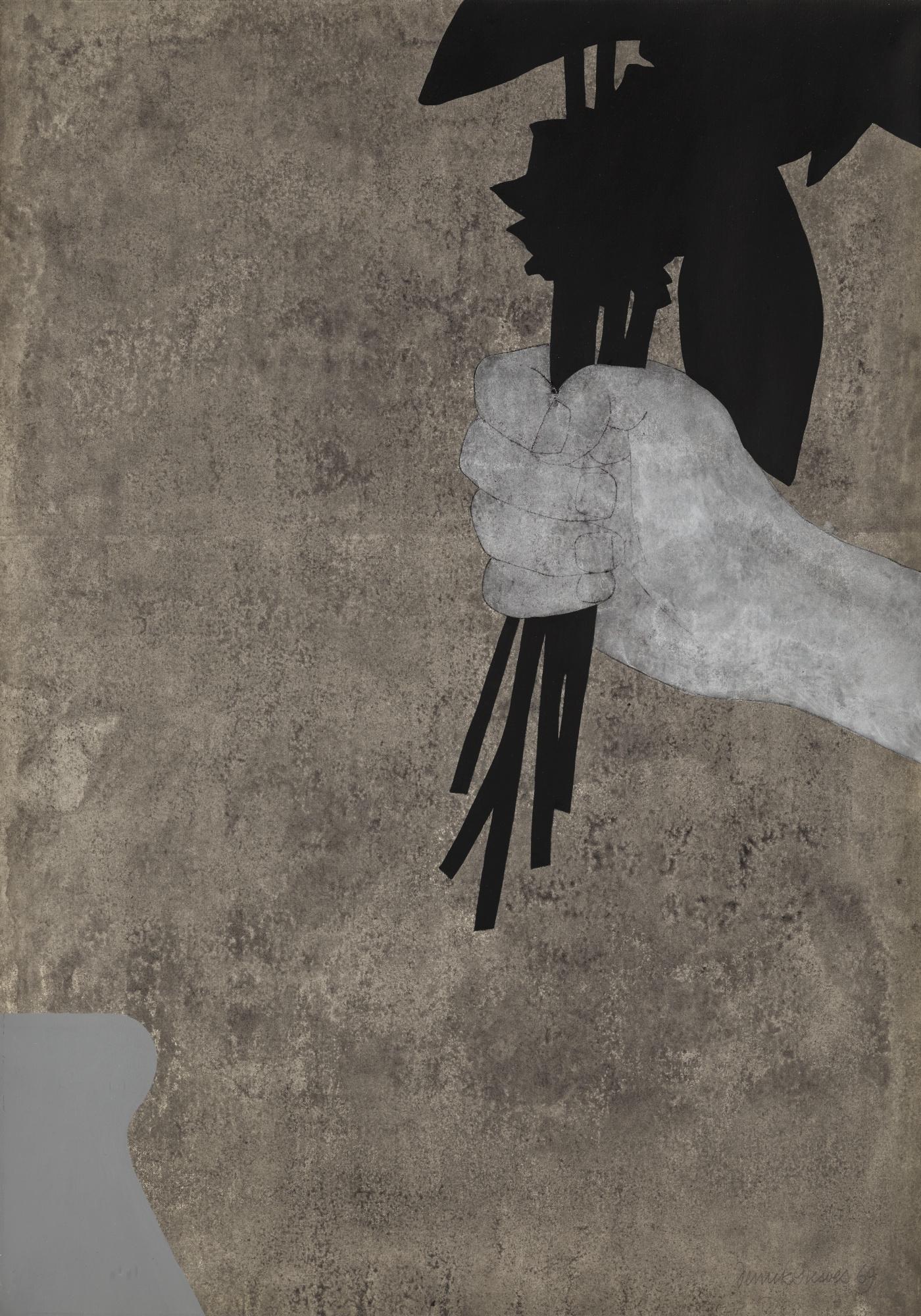 Derrick Greaves - Hand And Flowers