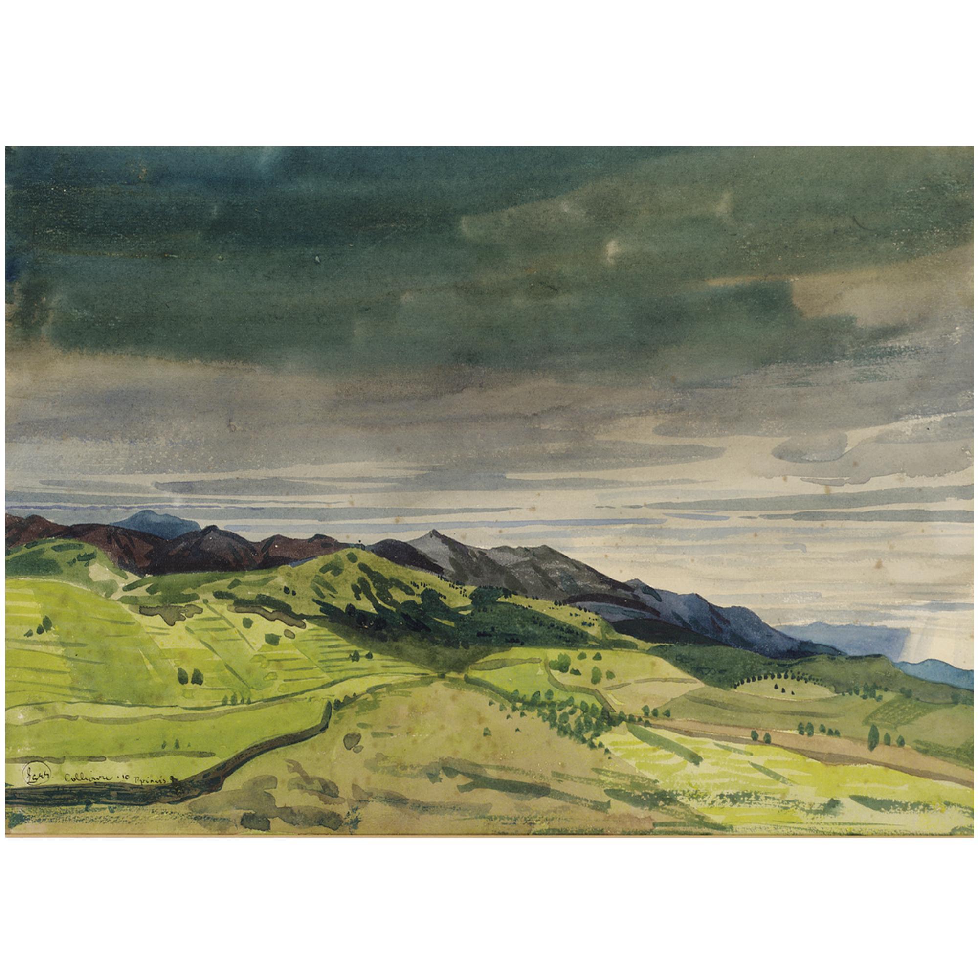 Derwent Lees - Near Collioure In The Pyréneés