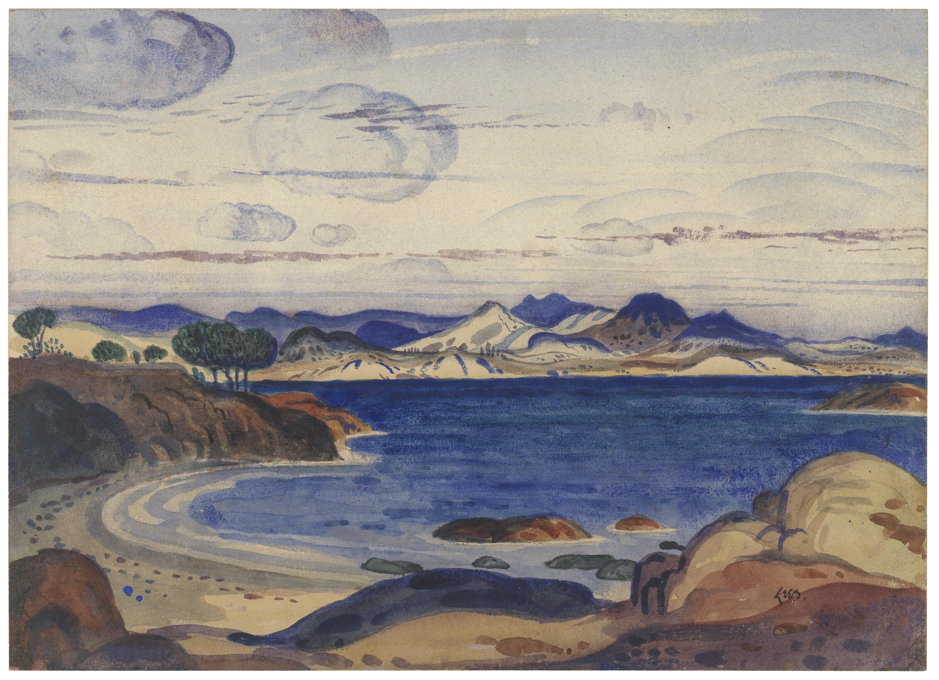 Derwent Lees - The Coast at Cavtat, Croatia